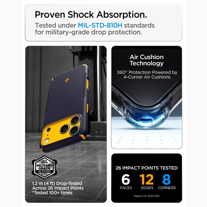 Spigen Nano Pop Hybrid MagSafe Apple iPhone 17 Pro / 18 Pro Blueberry Navy