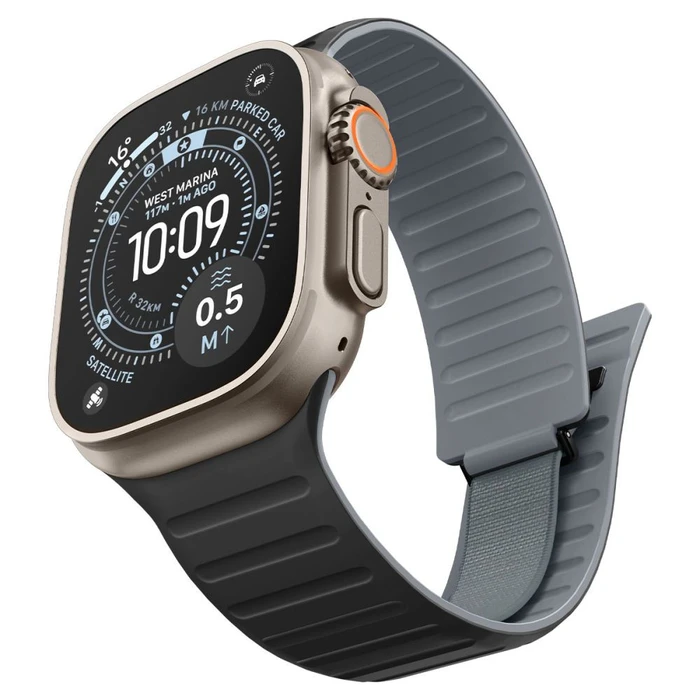 Spigen Athlex Air M Apple Watch 8 / 9 / 10 / 11 / SE / Ultra 44/45/46/49 mm Active Black/grey