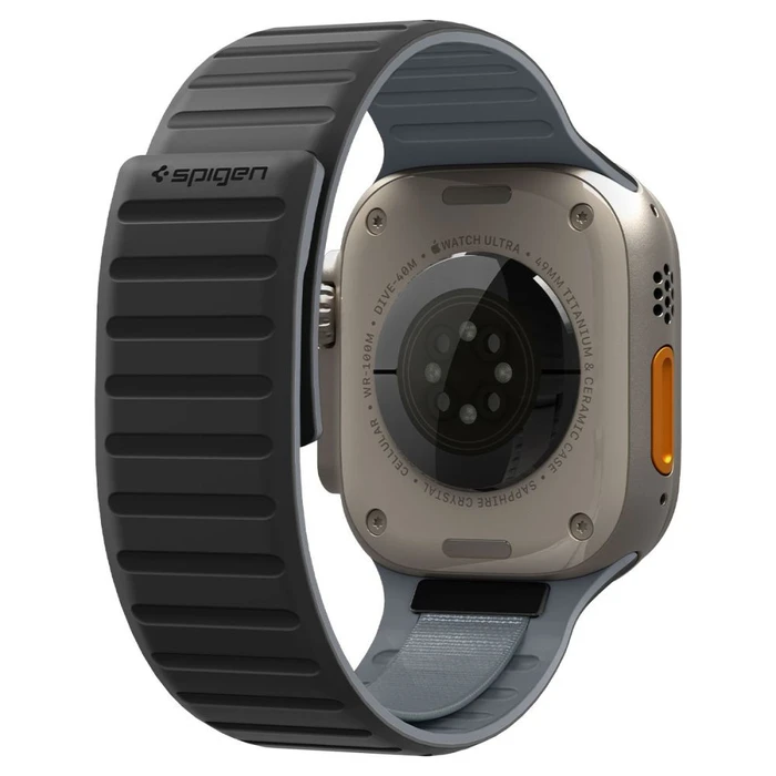 Spigen Athlex Air M Apple Watch 8 / 9 / 10 / 11 / SE / Ultra 44/45/46/49 mm Active Black/grey