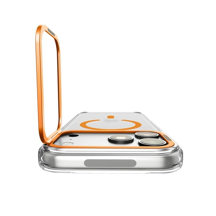 Spigen Ultra Hybrid Optik S MagSafe Apple iPhone 17 Pro Max / 18 Pro Max Clear/orange
