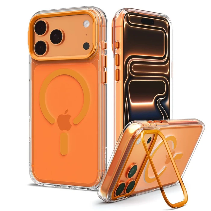 Spigen Ultra Hybrid Optik S MagSafe Apple iPhone 17 Pro / 18 Pro Clear/orange