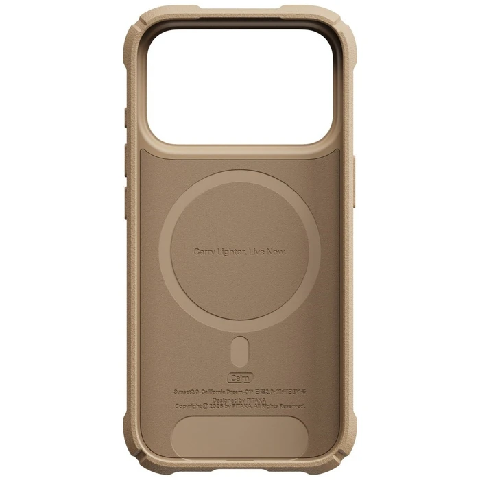 PITAKA Cairn Case California Dream 01 Apple iPhone 18 Pro / 17 Pro sunset