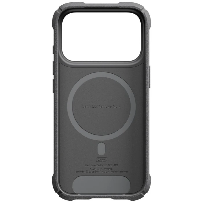 PITAKA Cairn Case Apple iPhone 18 Pro / 17 Pro black gray