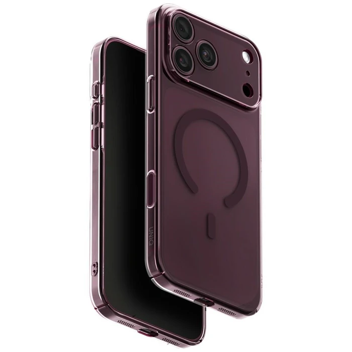 UNIQ Airsuit Apple iPhone 18 Pro Max / 17 Pro Max Magclick Charging burgundy
