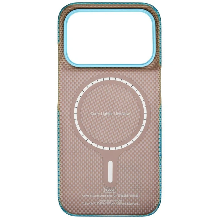 PITAKA Edge Case MagSafe Apple iPhone 18 Pro /17 Pro lucid blue