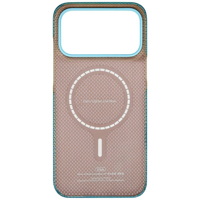 PITAKA Edge Case MagSafe Apple iPhone 18 Pro Max / 17 Pro Max lucid blue