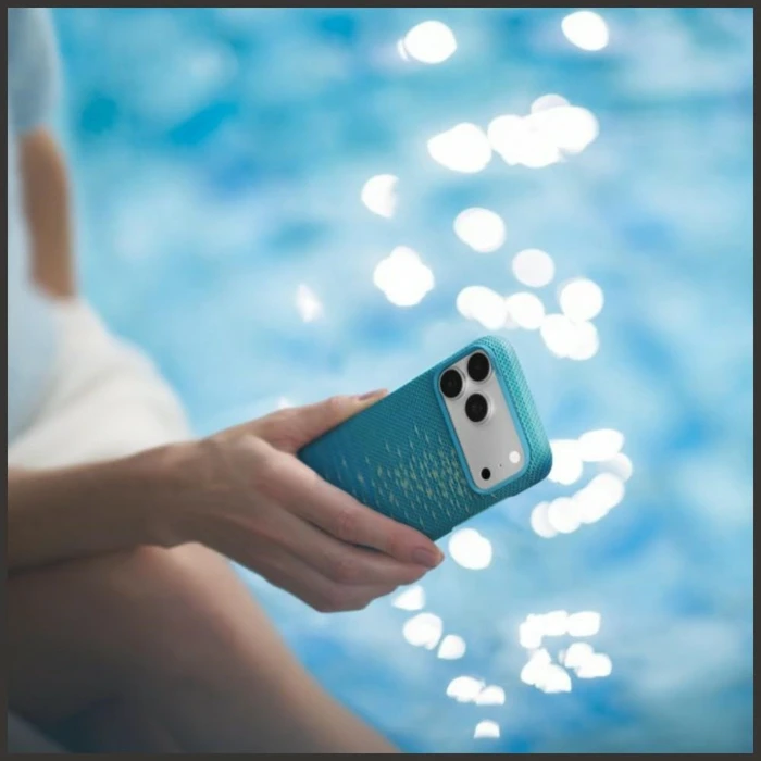 PITAKA Edge Case MagSafe Apple iPhone 18 Pro Max / 17 Pro Max lucid blue