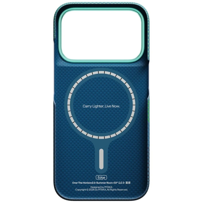 PITAKA Edge Case Over the Horizon MagSafe Apple iPhone 18 Pro / 17 Pro summer noon
