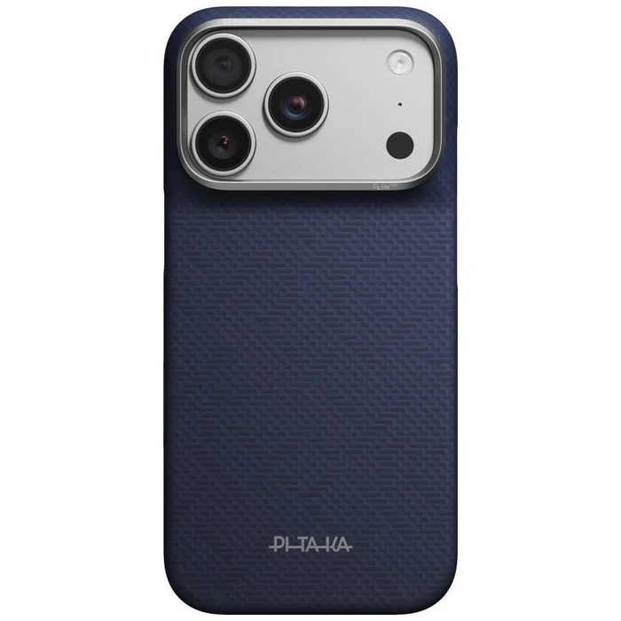 PITAKA Edge Case PTK Weaving-Sapphire MagSafe Apple iPhone 18 Pro / 17 Pro blue