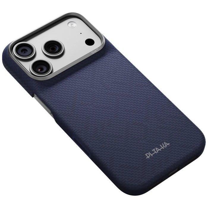 PITAKA Edge Case PTK Weaving-Sapphire MagSafe Apple iPhone 18 Pro / 17 Pro blue