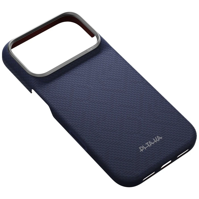 PITAKA Edge Case PTK Weaving-Sapphire MagSafe Apple iPhone 18 Pro / 17 Pro blue