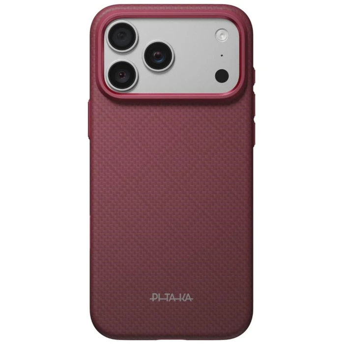 PITAKA Summa Case Apple iPhone 18 Pro Max / 17 Pro Max burgundy