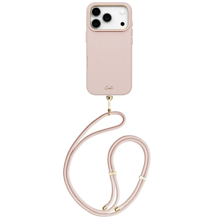 UNIQ Coehl Mirelle Apple iPhone 17 Pro Magnetic Charging pink