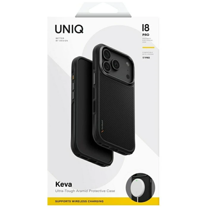 UNIQ Keva Apple iPhone 18 Pro / 17 Pro Magclick Charging black