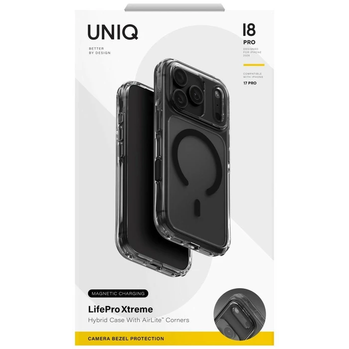 UNIQ Lifepro Xtreme Apple iPhone 18 Pro / 17 Pro black