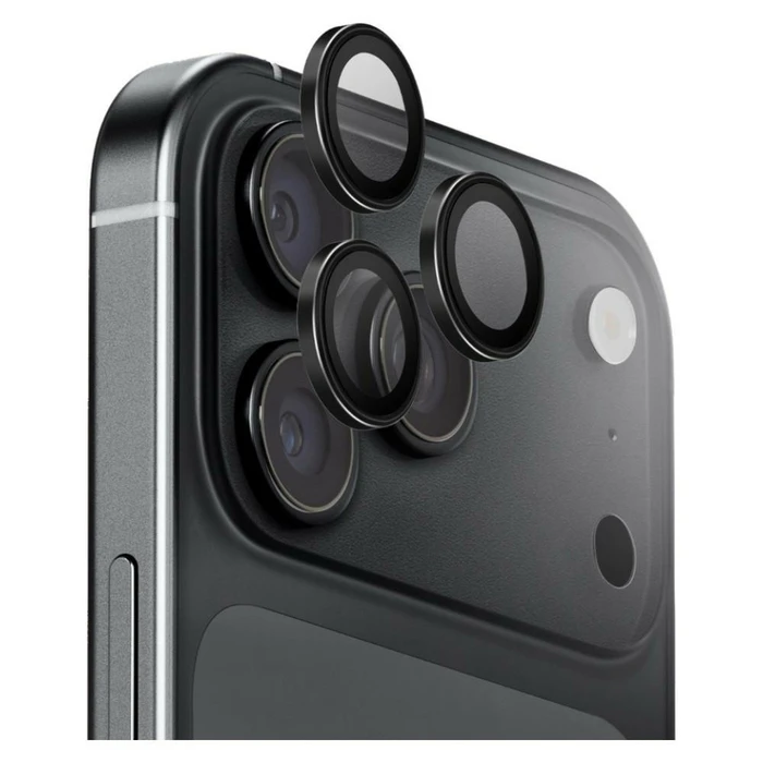 UNIQ Optix Aluguard (DX2) Camera Lens Protector Apple iPhone 18 Pro / iPhone 18 Pro Max black with applicator