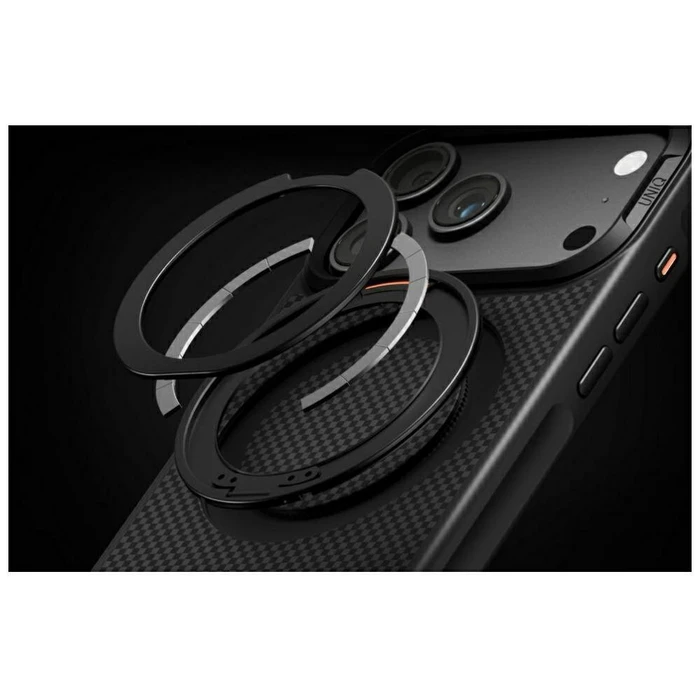 UNIQ Keva Mov Apple iPhone 18 Pro / iPhone 17 Pro Magclick Charging black