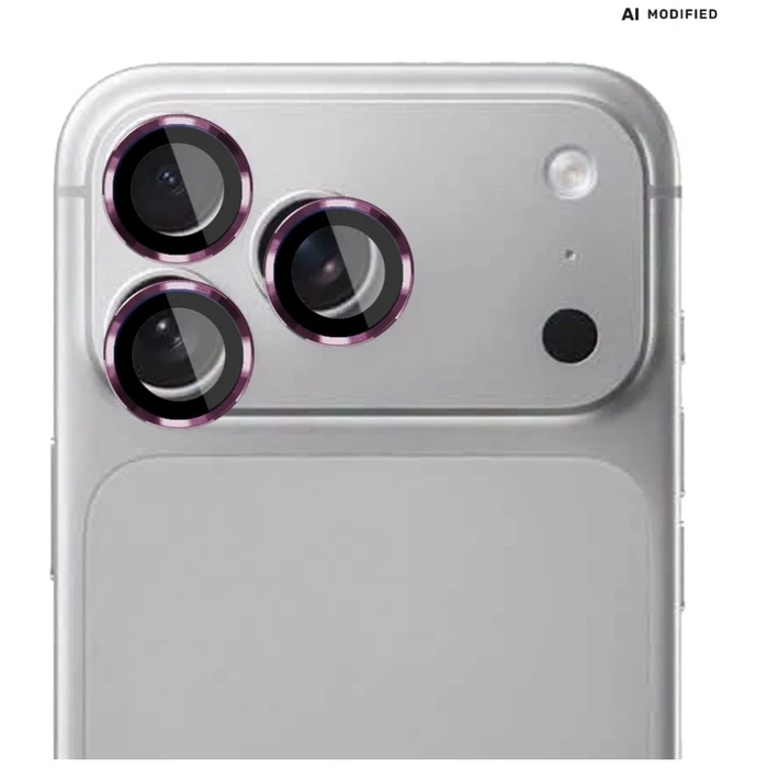 3MK Lens Protection Pro Apple iPhone 18 Pro / 18 Pro Max burgundy