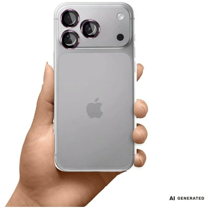3MK Lens Protection Pro Apple iPhone 18 Pro / 18 Pro Max burgundy