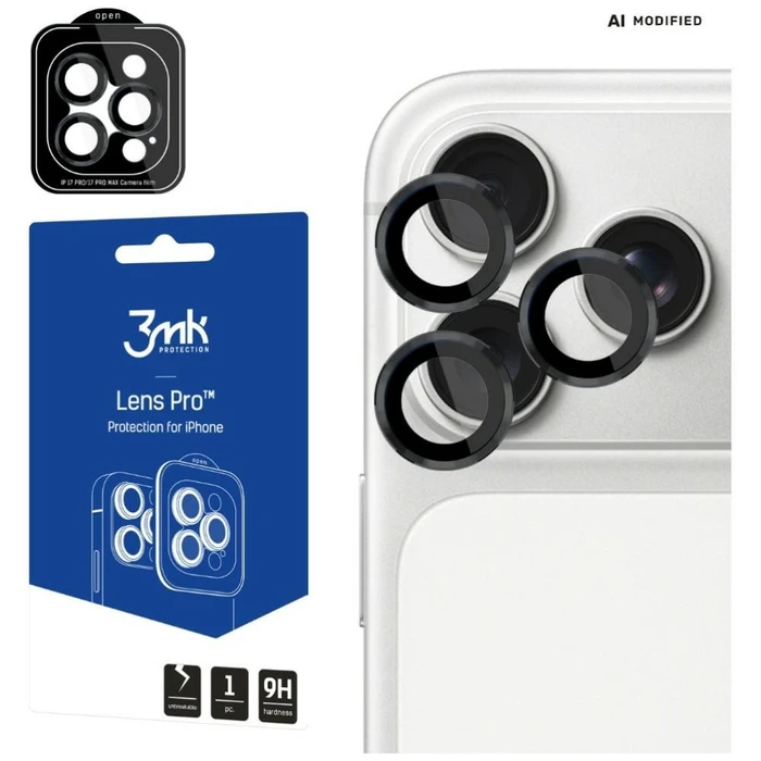 3MK Lens Protection Pro Apple iPhone 18 Pro / 18 Pro Max black