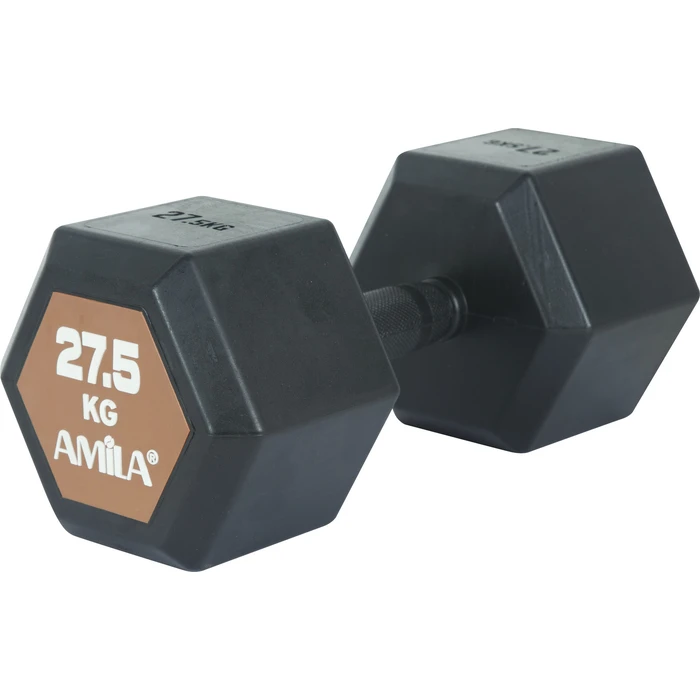 Βαράκι Amila Εξάγωνος Original Rubber H - 27,5Kg