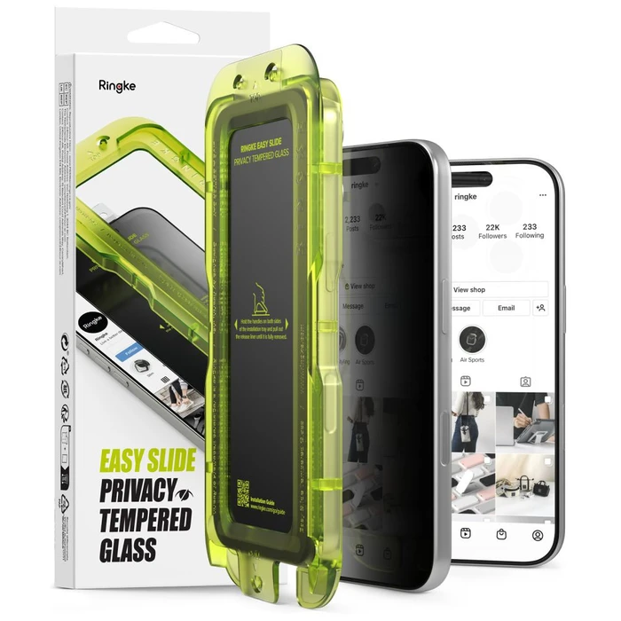 Ringke Easy Slide Apple iPhone 18 Pro Max Privacy [2 PACK]
