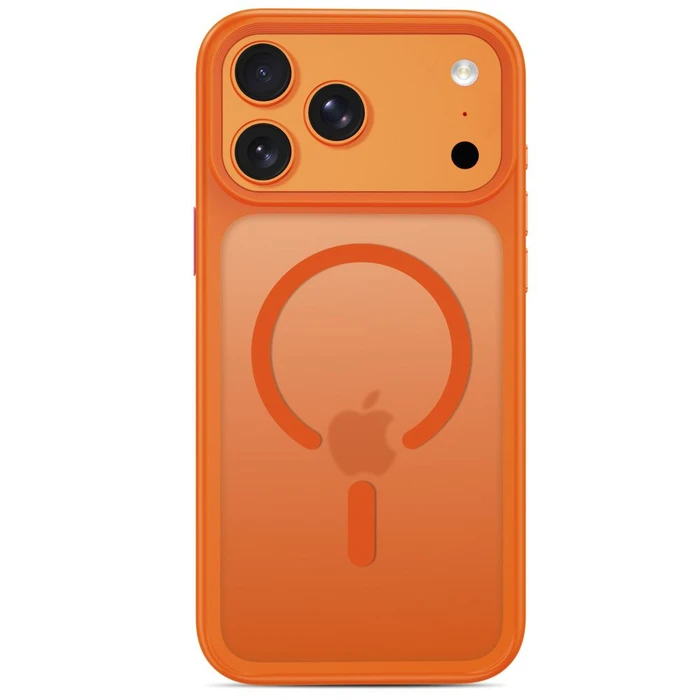 Tech-Protect Magmat MagSafe CC Apple iPhone 17 Pro / 18 Pro Matte Cosmic Orange