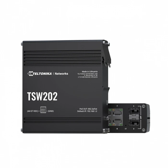 Network Switch Teltonika Managed Tsw202 2xsfp 8xpoe+ Ethernet L2/L3