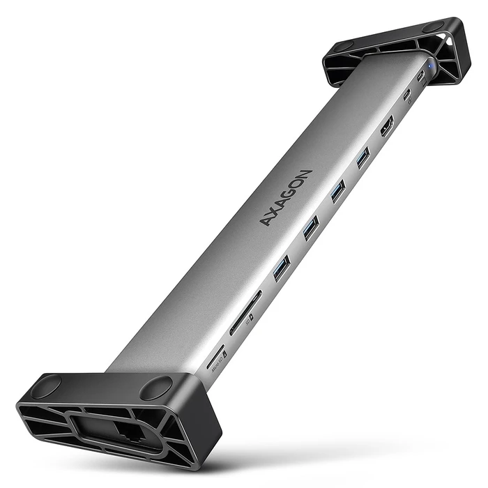 Docking Station Axagon Hmc-10hls Usb 10in1 5gbps,4xusb,Hdmi,Lan,Sd