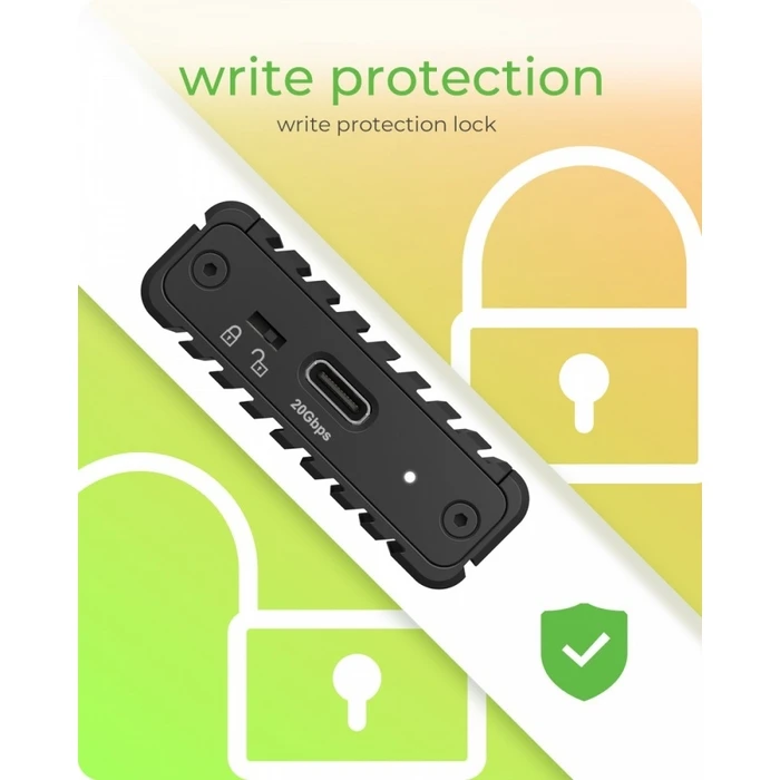 Θήκη για Σκληρό Δίσκο Icy Box IB-1917M-C32 NVMe USB 3.2 Gen 2x2