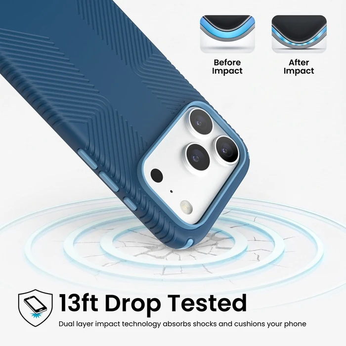 Speck Presidio2 Grip MagSafe Apple iPhone 18 Pro / 17 Pro (Deep Sea)