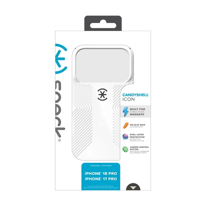 Speck Candyshell Icon MagSafe Apple iPhone 18 Pro / 17 Pro (Vanilla Frost)