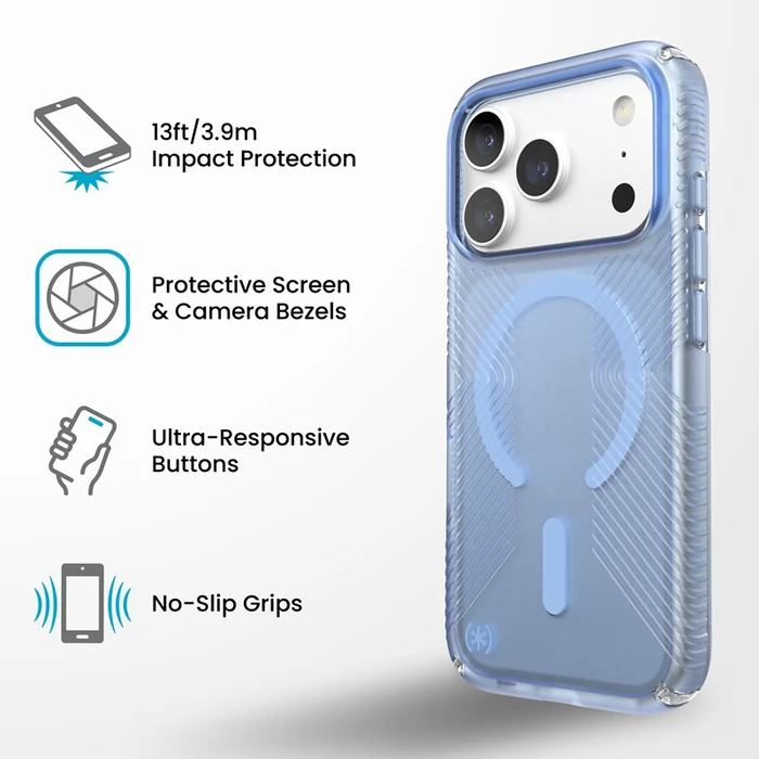 Speck Presidio Lux Grip MagSafe Apple iPhone 18 Pro / 17 Pro (Sable)