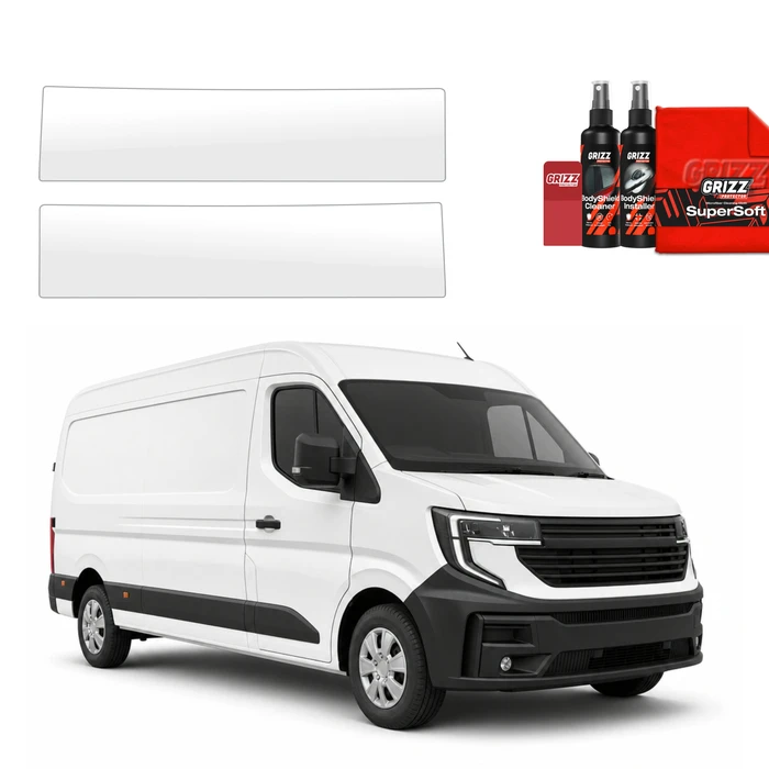 GrizzGlass BodyShield Door Sill Protective Film Renault Master 4 E-Tech (2024-2026) [2in1]