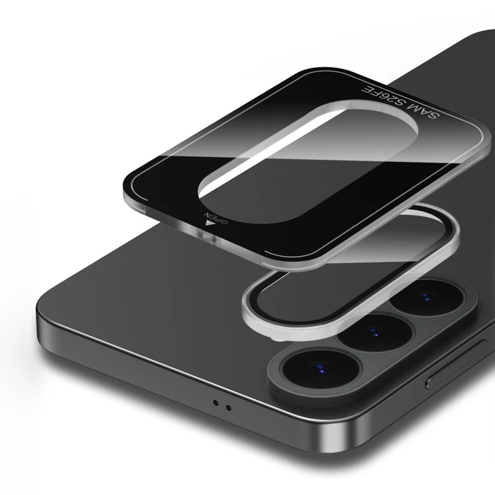 Tech-Protect Camring Fit+ Samsung Galaxy S26 FE Clear