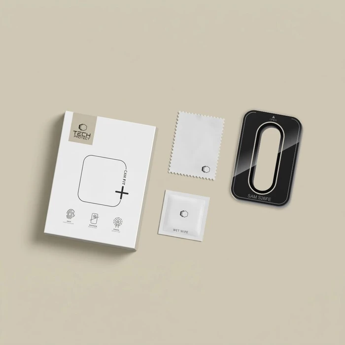 Tech-Protect Camring Fit+ Samsung Galaxy S26 FE Clear