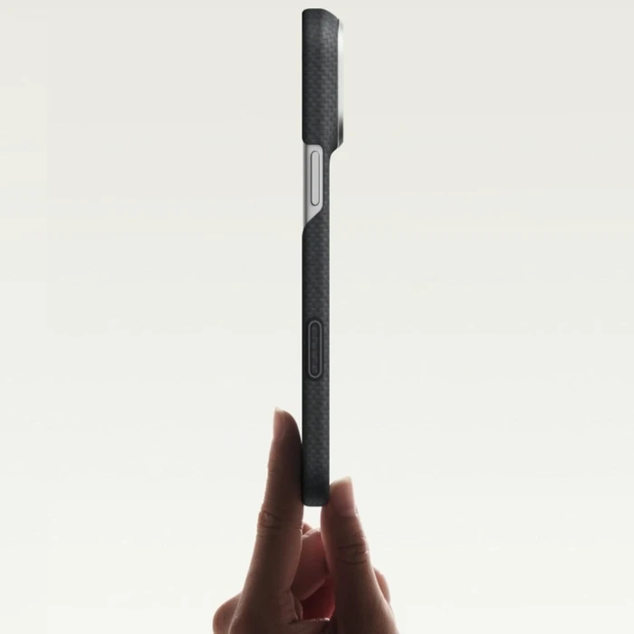 PITAKA Edge Case Argyle MagSafe Apple iPhone 18 Pro / 17 Pro basalt black