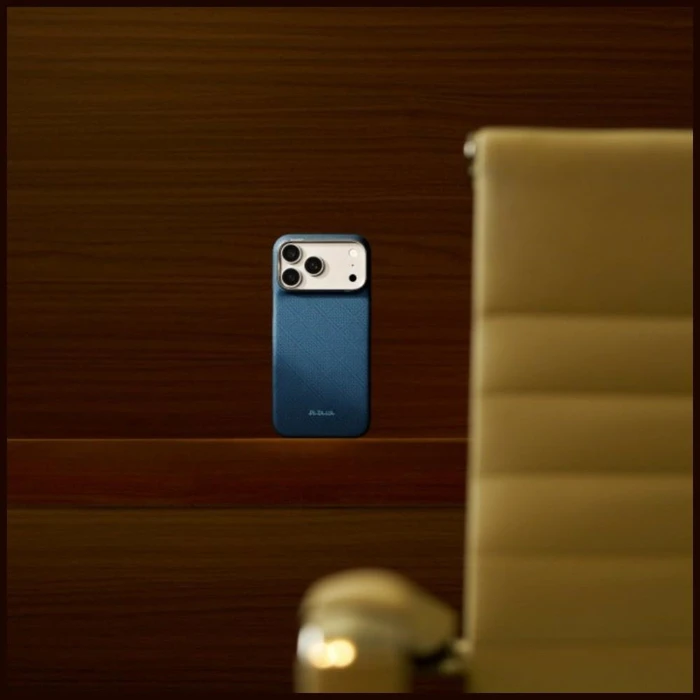 PITAKA Edge Case Argyle MagSafe Apple iPhone 18 Pro / 17 Pro midnight blue