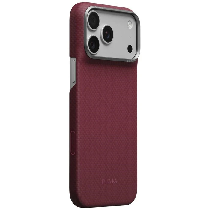 PITAKA Edge Case Argyle MagSafe Apple iPhone 18 Pro Max / 17 Pro Max burgundy