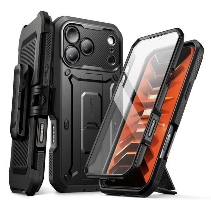 Supcase Unicorn Beetle Pro Apple iPhone 17 Pro / 18 Pro Black
