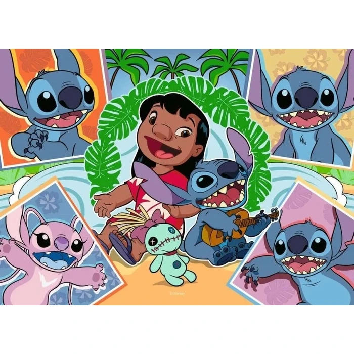 Παζλ 4x100 Κομμάτια Disney Stitch