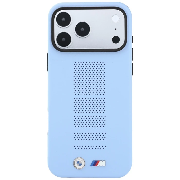 BMW M Blue Perfo Metal Logo MagSafe Apple iPhone 18 Pro / 17 Pro blue