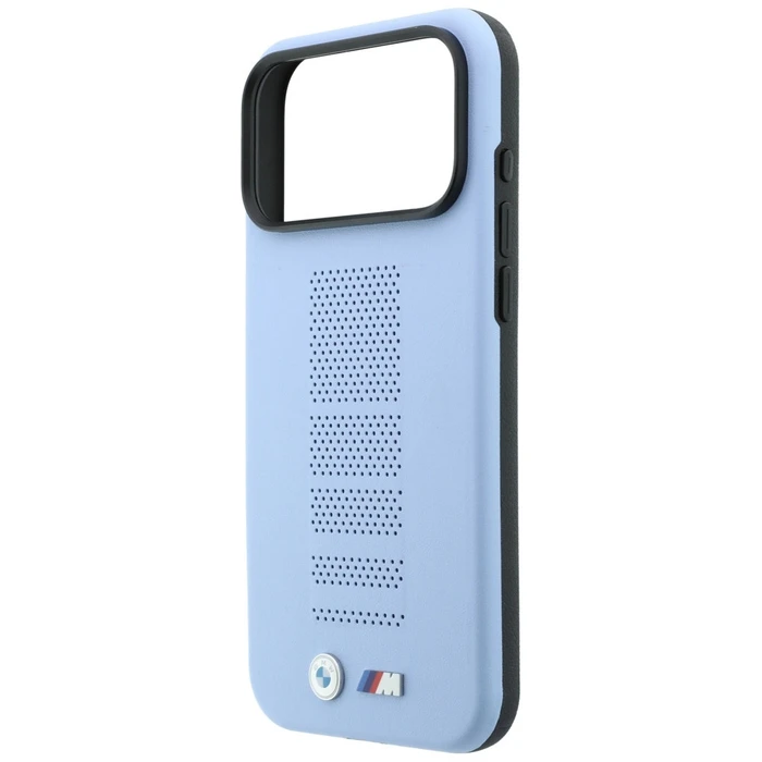BMW M Blue Perfo Metal Logo MagSafe Apple iPhone 18 Pro / 17 Pro blue