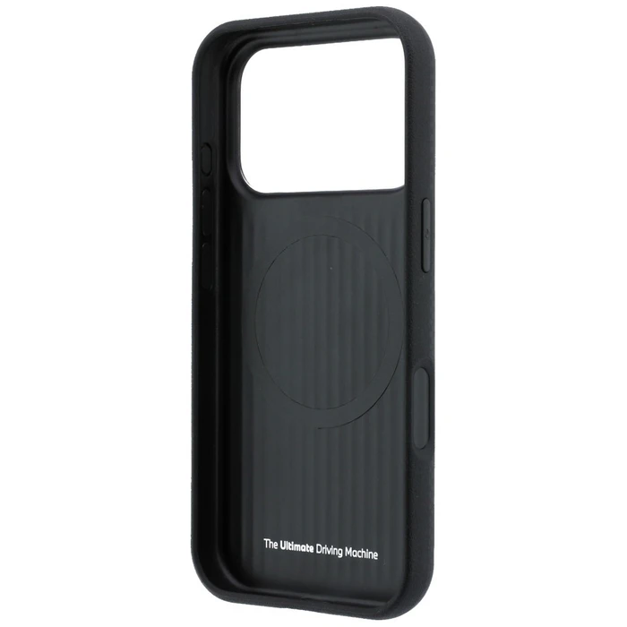 BMW M Quadrille Kevlar Anthracite & Tricolor Print Lines MagSafe Apple iPhone 18 Pro Max / 17 Pro Max black