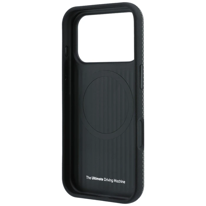 BMW M Quadrille Kevlar Tricolor Print Lines MagSafe Apple iPhone 18 Pro / 17 Pro anthracite