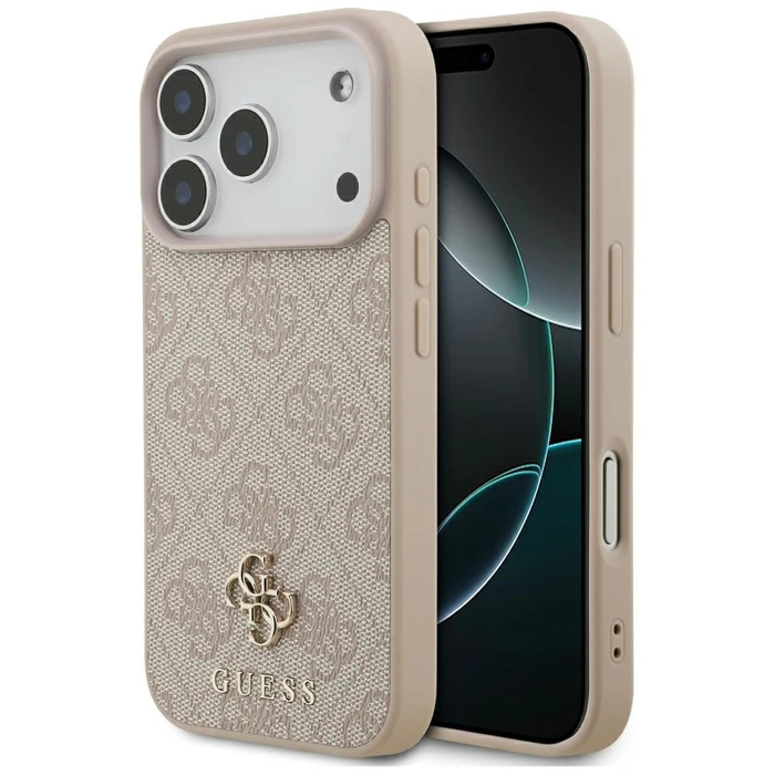 Guess 4G Small Classic Logo MagSafe Apple iPhone 18 Pro / 17 Pro pink