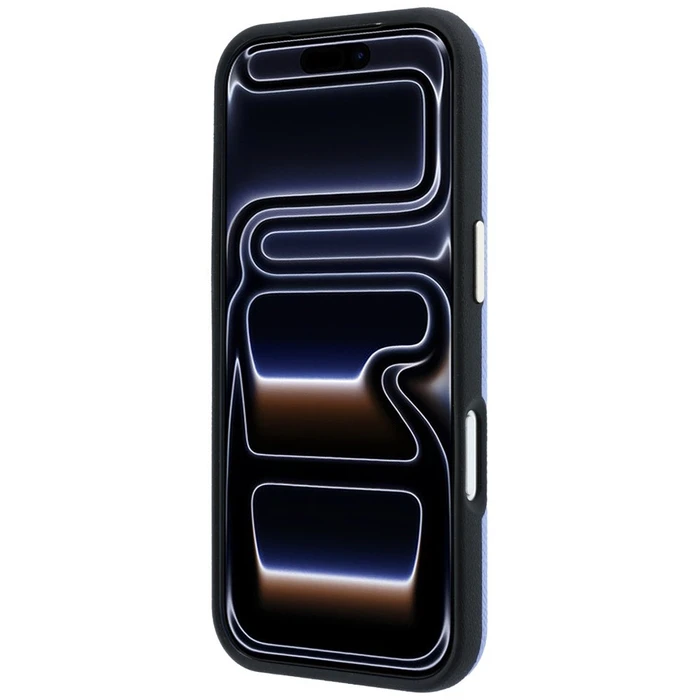 Guess Grained & Big Resin Logo Apple iPhone 18 Pro Max / 17 Pro Max blue