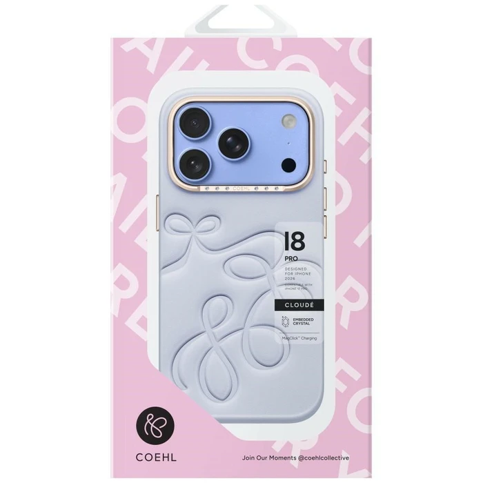 UNIQ Coehl Cloude Apple iPhone 18 Pro / 17 Pro Magnetic Charging blue
