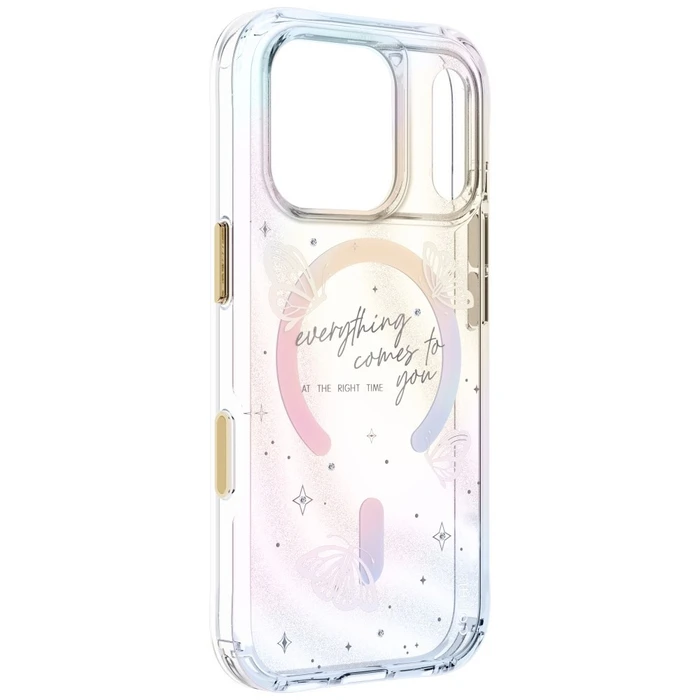 UNIQ Coehl Ellie Apple iPhone 18 Pro / 17 Pro Magnetic Charging prism bloom