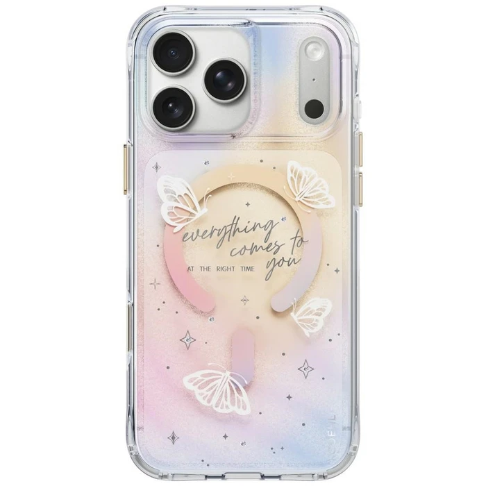 UNIQ Coehl Ellie Apple iPhone 18 Pro Max / 17 Pro Max Magnetic Charging prism bloom